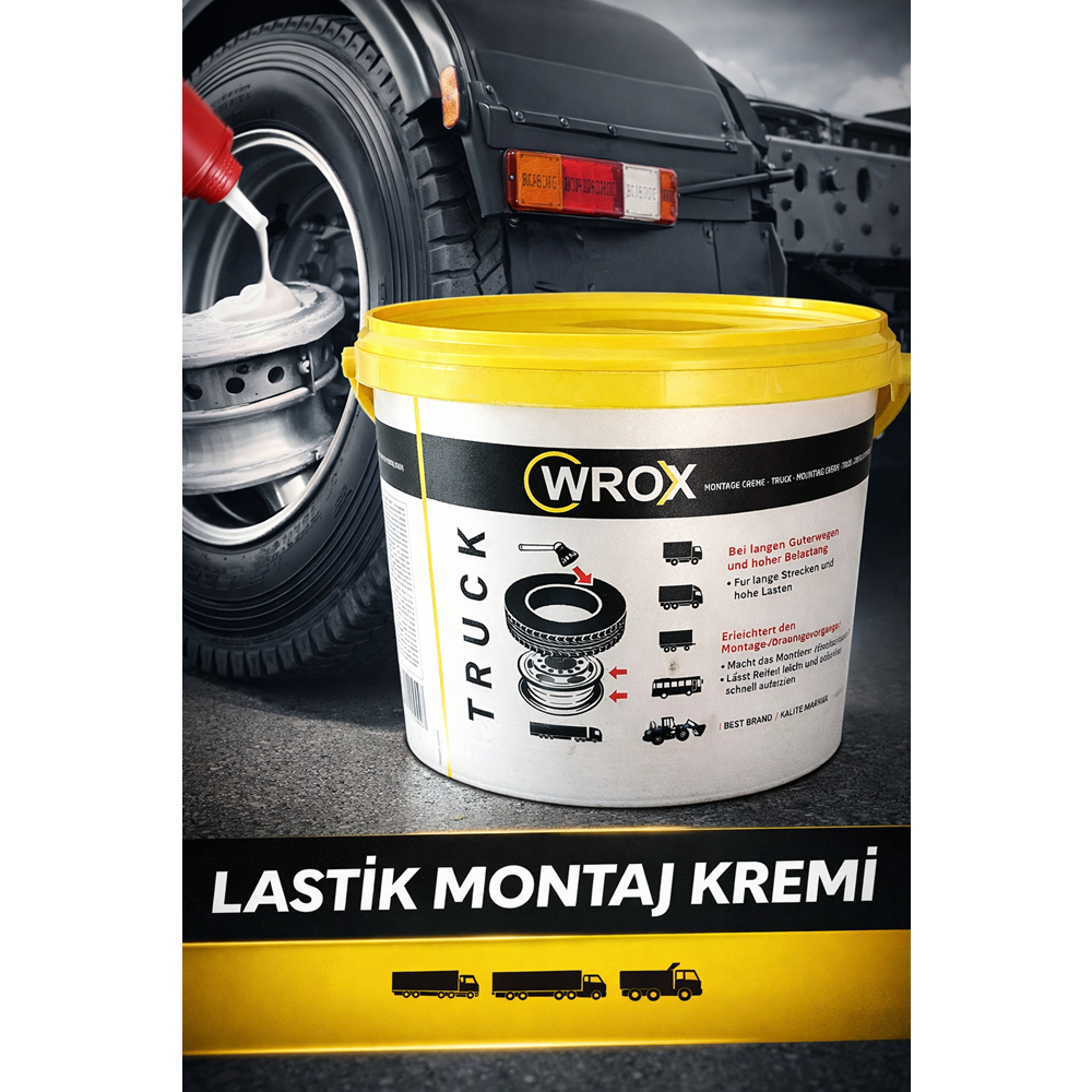 KREM WROX MONTAJ SARI 5 KG. (2.SINIF)