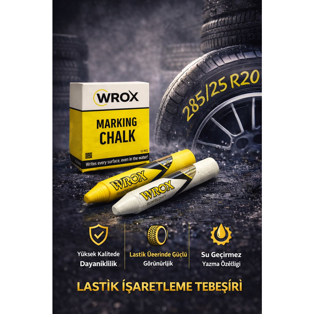 WROX TEBEŞİR - BEYAZ
