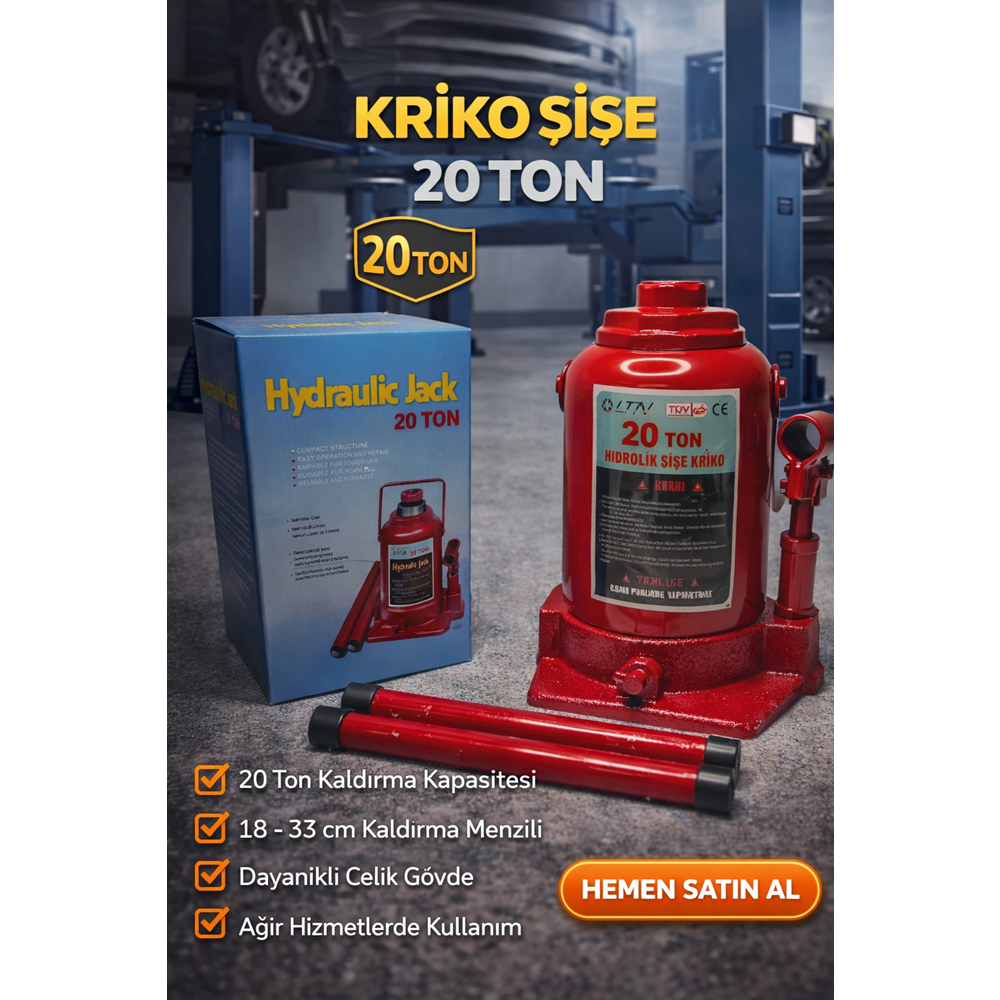 KRİKO ŞİŞE 20 TON