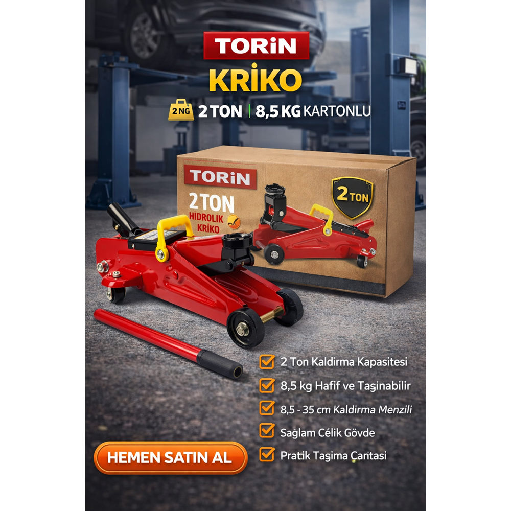 KRİKO TA820012 TORIN 2 TON 8,5 KG.