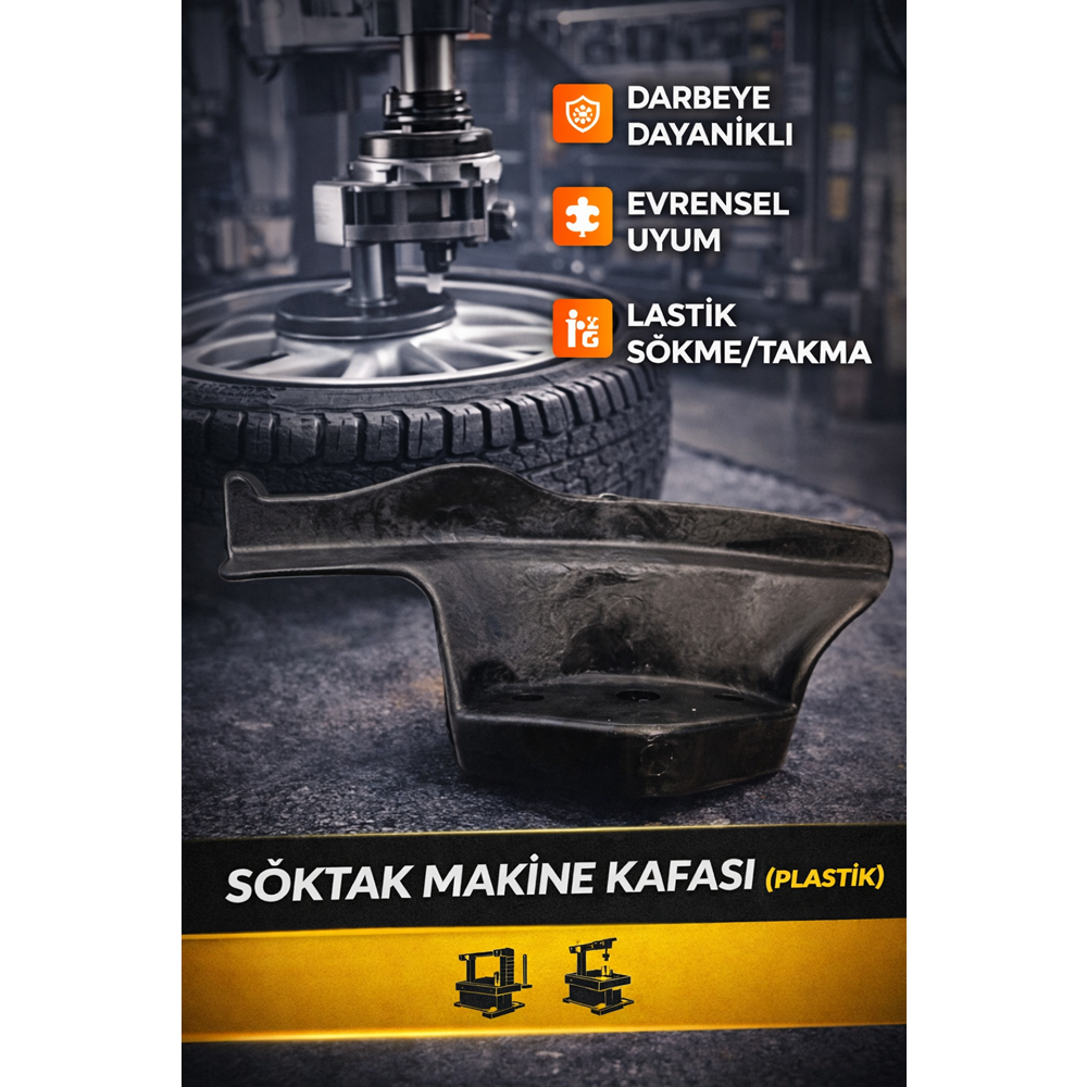 SÖKTAK MAKİNE KAFASI PLASTİK