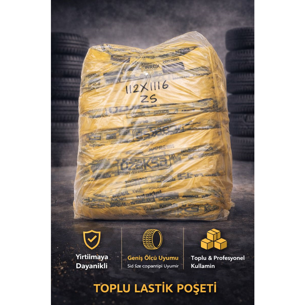 BASKILI LASTİK BOŞETİ 25 KG