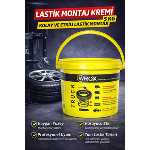 KREM WROX MONTAJ SARI 5 KG.