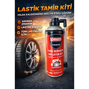 SCHRADER LASTİK TAMİR KİTİ 400 ML.