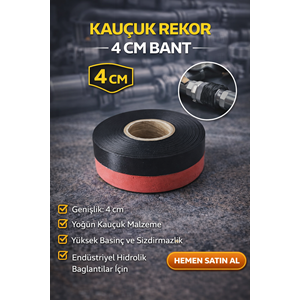 KAUÇUK REKOR 4 CM BANT