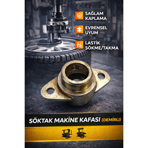 SÖKTAK MAKİNE KAFASI PLASTİK DEMİRLİ