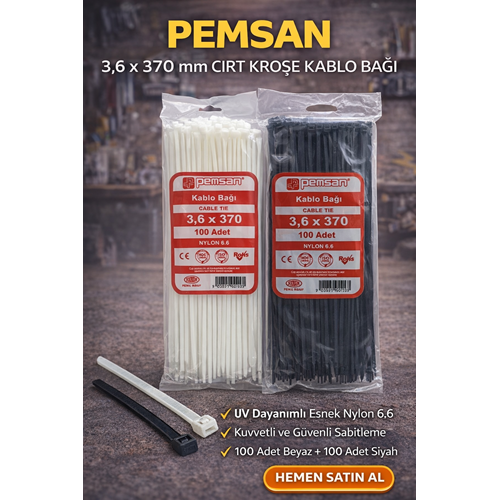 PEMSAN 3.6 X 370 MM CIRT KROŞE