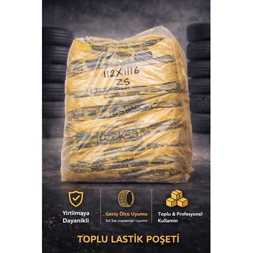 BASKILI LASTİK BOŞETİ 25 KG
